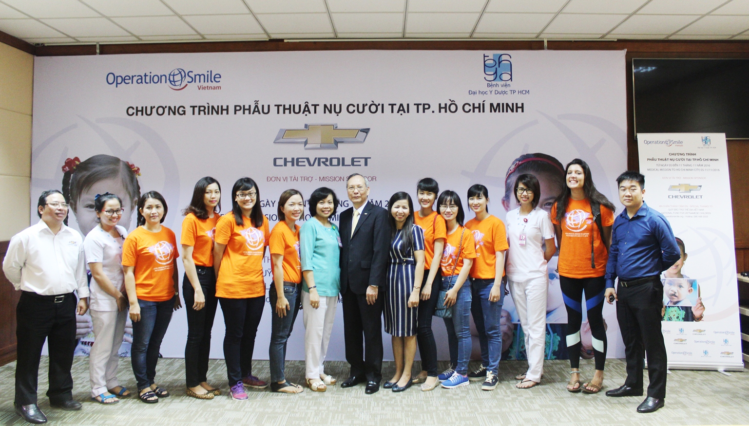 Chevrolet tài trợ phẫu thuật cho trẻ dị tật hàm mặt